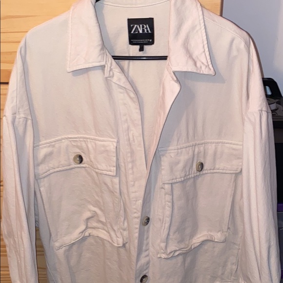 Oversized Zara Denim Jacket - Picture 1 of 8